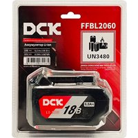 Аккумулятор DCK FFBL2060 (18В/6 Ah)