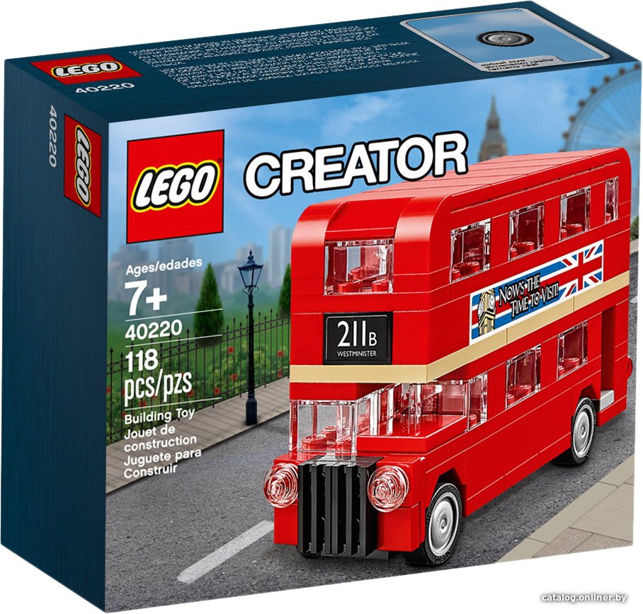 Конструктор LEGO Creator Expert 40220 Лондонский автобус