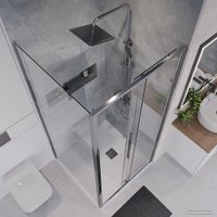 Душевой уголок Niagara 90x100x195 NG-64-9A-A100-34 (хром/прозрачное стекло)