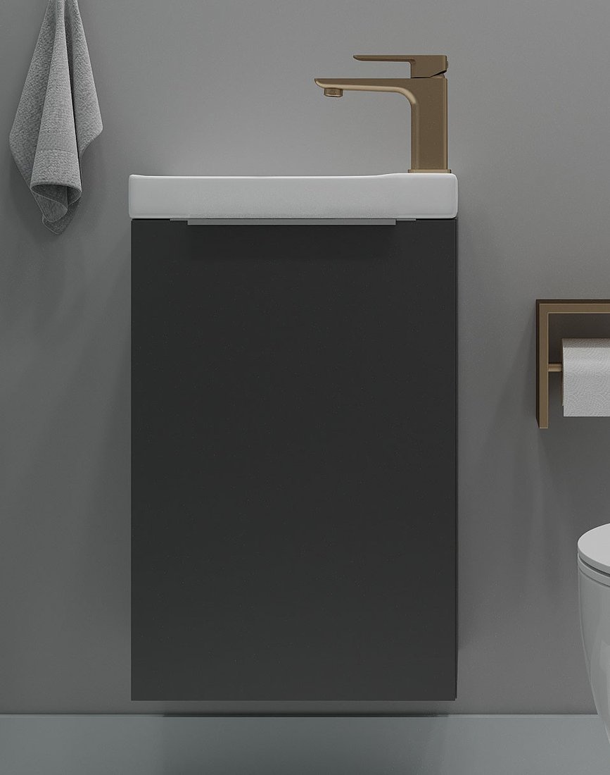 

ЗОВ Тумба под умывальник Монови Слим 40 S40LG0LG7091B (антрацит)