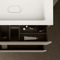  Raval Тумба под умывальник Coste 80 Cst.01.80/P/BRS/RL