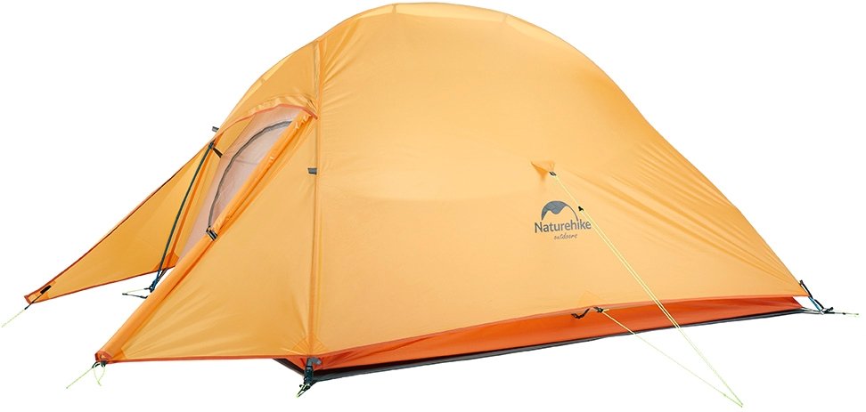 

Треккинговая палатка Naturehike Cloud UP Ultralight 2 NH17T001-T (210T, оранжевый)