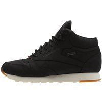 Кроссовки Reebok Classic Leather Mid GTX-THIN (черный)