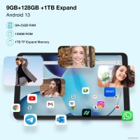 Планшет Doogee T20mini 4GB/128GB LTE (черный)