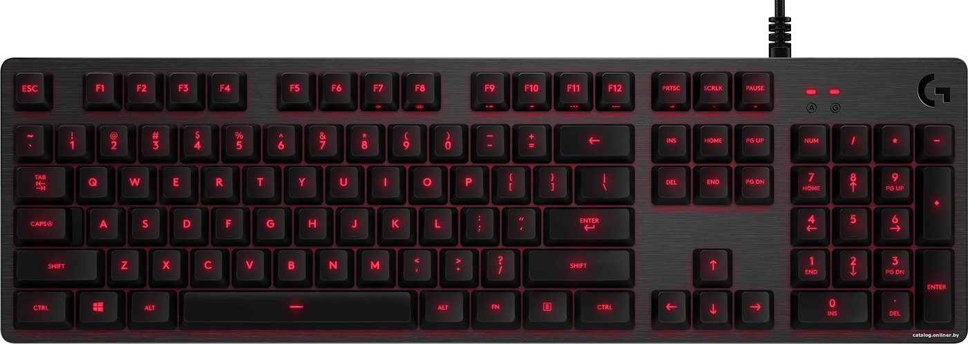 Клавиатура Logitech G413 920-008309 (черный)