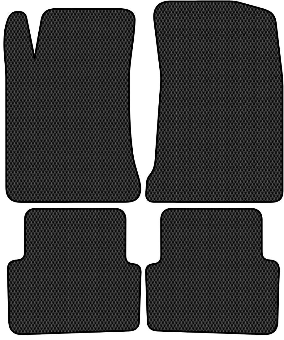 

Комплект ковриков для авто Alicosta Renault Laguna II (хэтчбек 5 дв / X74) 2001 - 2008 (черный, ромб)