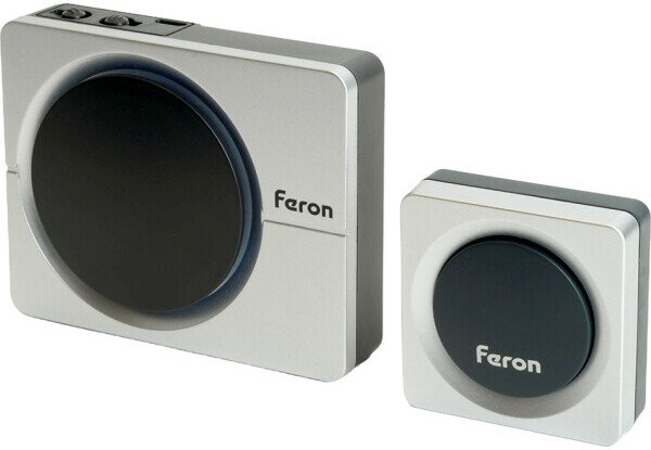 

Беспроводной дверной звонок Feron E-382 48923 (серебристый/черный)