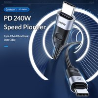 Кабель Orico CC240-40 USB Type-C - USB Type-C (1 м, черный) в Бобруйске