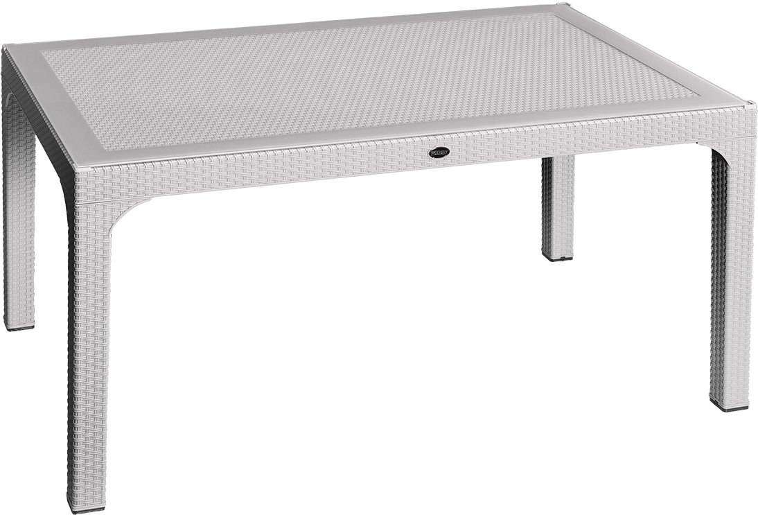 

Стол Holiday Rattan Olympia 90x150 (серый)