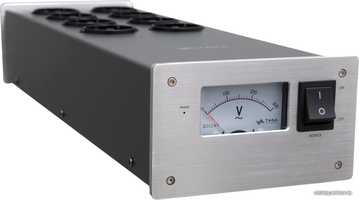 Сетевой фильтр Taga Harmony PF-1000 V.2 2022 (серебристый)