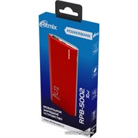 Внешний аккумулятор Ritmix RPB-5002 (красный)
