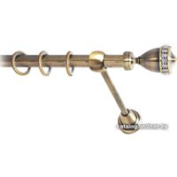 Карниз для штор Lm Decor Кубок (антик, гладкая, 1.8м 25мм, 1 ряд)