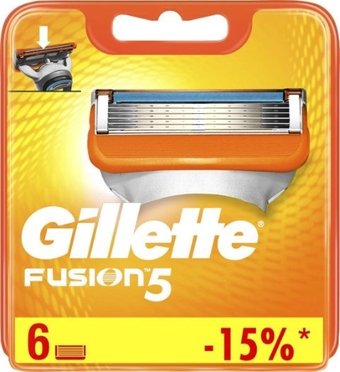 Gillette Fusion5 (6 шт) 7702018918102