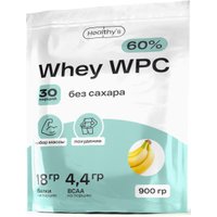 Протеин сывороточный (концентрат) Healthys Whey Wpc (900г, банан)