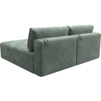 Угловой диван Лига диванов Лига-060 НПБ угол универсальный 129509 (велюр Brut 08 зеленый)