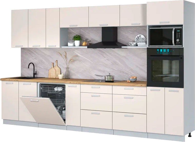 

Готовая кухня Интерлиния Мила Лайт 3.5-ПМ1-2 (персидский жемчуг/персидский жемчуг/дуб бунратти)