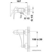 Смеситель TEKA Deia 402316200