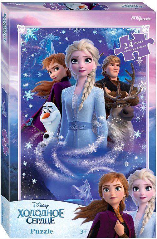 

Пазл Step Puzzle Холодное сердце (new) 90103 (maxi 24 эл)