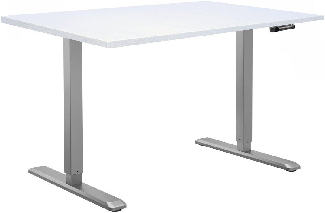 

Стол для работы стоя ErgoSmart Manual DESKFIT DF100 1380х800х25 мм (Ясень Тронхейм/серый)