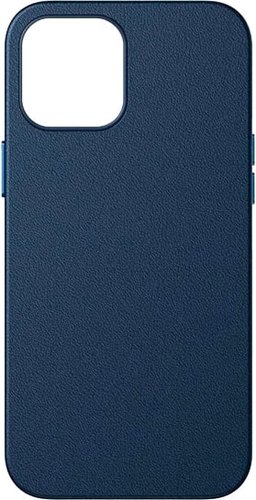 Чехол для телефона Baseus Original Magnetic Leather для iPhone 12 Pro Max (синий)