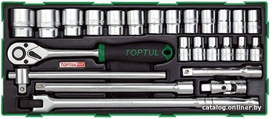 Универсальный набор инструментов Toptul GTB2504 (25 предметов)