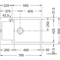 Кухонная мойка Franke Maris MRG 611 D (бежевый)