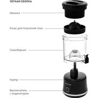 Соковыжималка Galaxy Line GL0855 (черный)