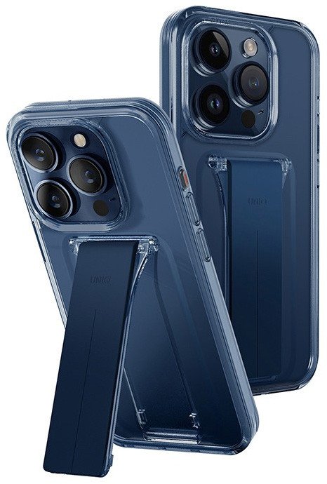 

Чехол для телефона Uniq Heldro Mount with Stand Deep Blue для iPhone 15 Pro Max IP6.7P(2023)-HELMDBLU