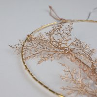 Подвеска AksHome Тип 7 Круг с веткой D20см 13LED 2АА