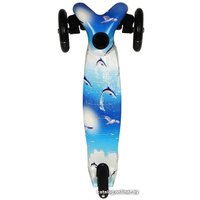 Трехколесный самокат Triumf Active SKL-06AHP Mini Up Flash Print (Dolphin)