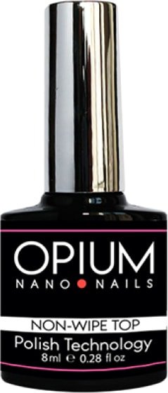 

Топ Opium Nano nails Non-Wipe Top без липкого слоя 8 мл