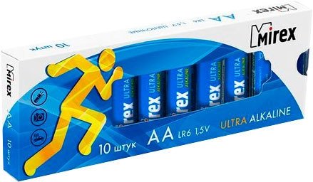 

Батарейка Mirex Ultra Alkaline AA 10 шт LR6-M10