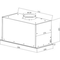 Кухонная вытяжка ZorG Star 1080 60 S-GC (белый)