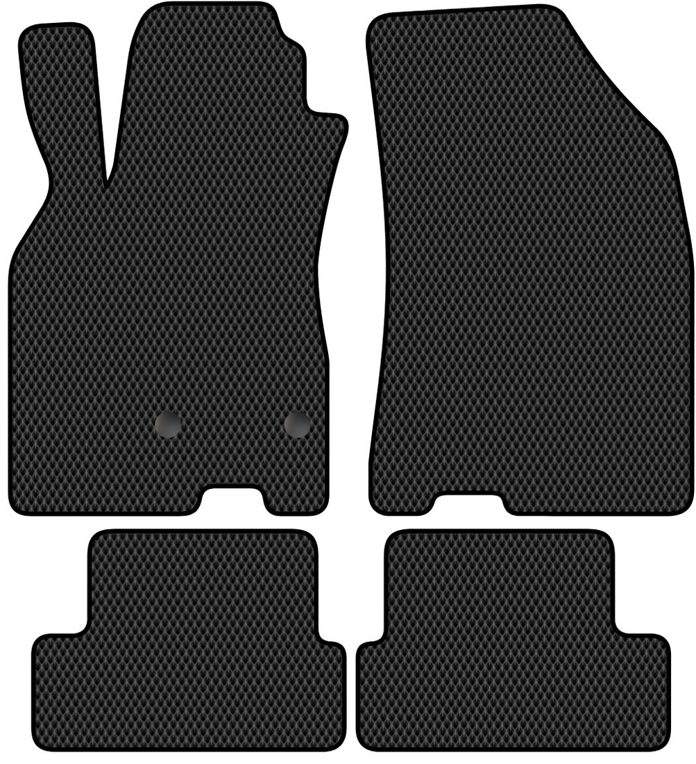 

Комплект ковриков для авто Alicosta Renault Megane III (хэтчбек 3 дв / DZ (3 дв.)) 2008 - 2014 (черный, ромб)