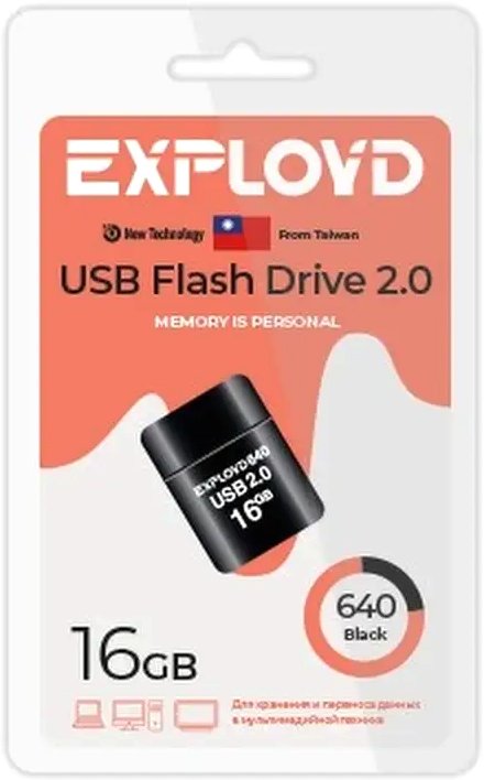 

USB Flash Exployd 640 16GB (черный)