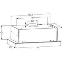 Кухонная вытяжка ZorG Platino 1030 60 S (черный)