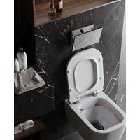 Инсталляция для унитаза Roxen StounFix Dual Fresh 710200 с удлиненными креплениями в комплекте и встр. контейнером для гигиенических таблеток (аромадозатор)