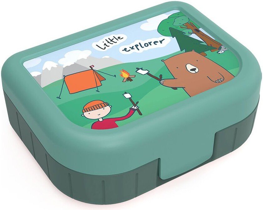 Ланч-бокс Rotho Memory Kids 101641102 (1 л, Explorer Jungle)