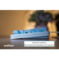 Клавиатура Red Square Alumix TKL SE Cloudy (g3ms Sapphire)