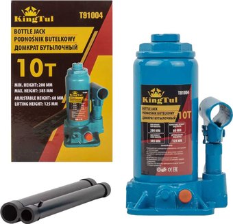 Бутылочный домкрат KingTul KT-T91004 10т