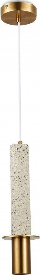 Подвесная люстра iLamp Lofty 10706-1 WH-BR