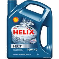 Моторное масло Shell Helix HX7 10W-40 4л