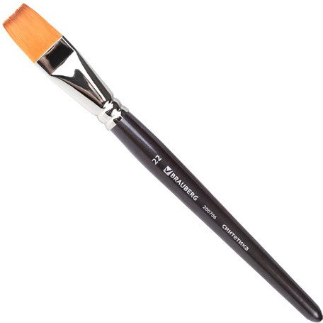 

Кисть для рисования BRAUBERG №22 200706 (плоская)