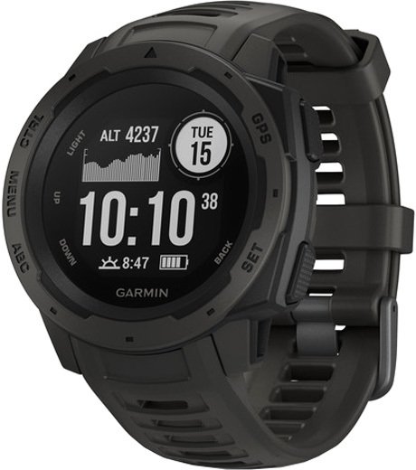 

Умные часы Garmin Instinct (графит)