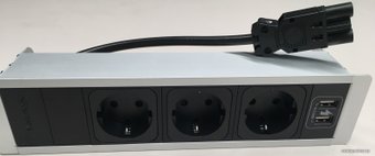 Блок розеток ASA VersaFrame 2.0 06032F00039 (алюминий)