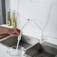 Смеситель Shevanik S343C-1 (белый)