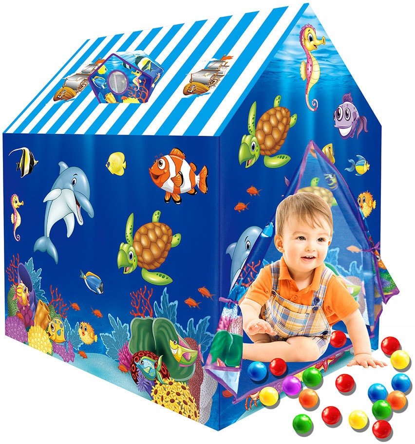 

Игровая палатка Pituso Подводный мир + 50 шаров J1109