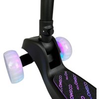 Трехколесный самокат Cosmoride Glow 058P/S1001 (черный)