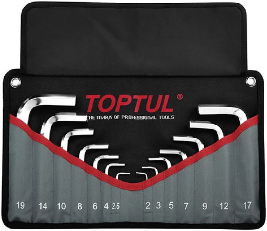 Набор ключей Toptul GPAQ1401 (14 предметов)