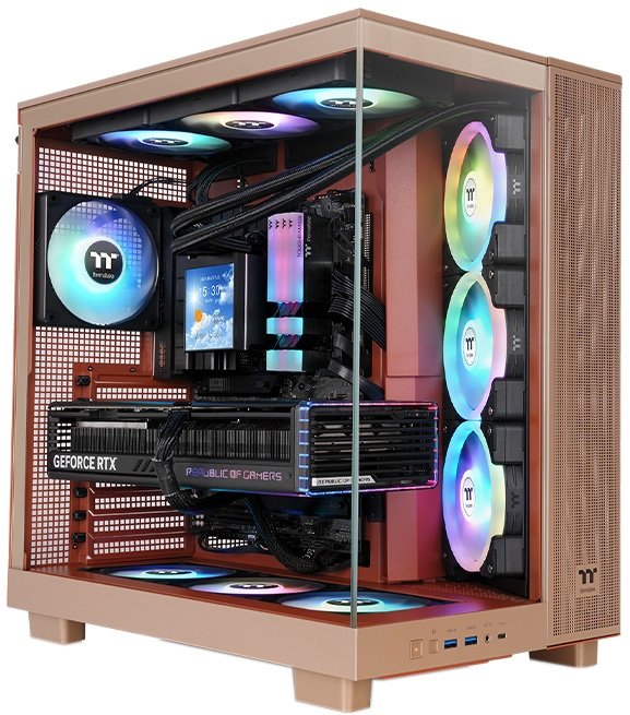 

Корпус Thermaltake View 380 XL TG ARGB Gravel Sand CA-11E-00MGWN-00